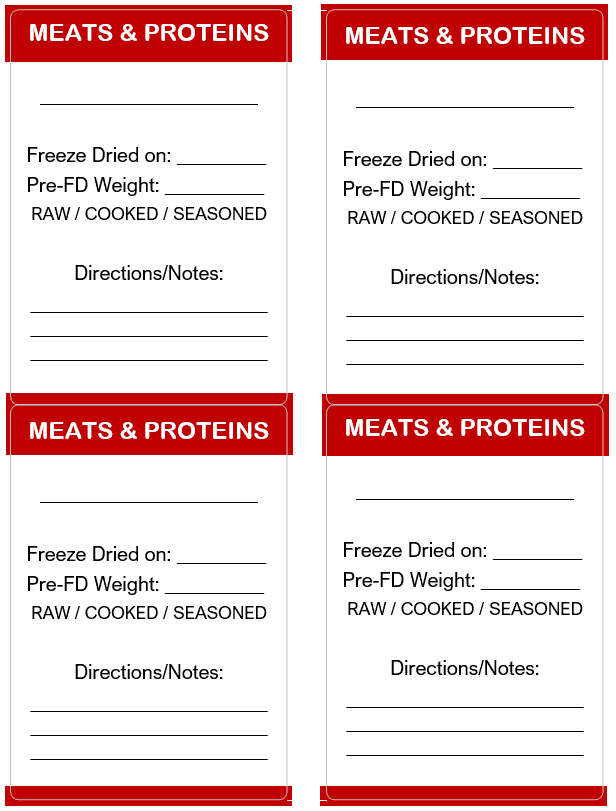 Freezer Meal Labels | Printable Freezer Labels | Freezer Meal Tags | PDF  Printable